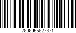Código de barras (EAN, GTIN, SKU, ISBN): '7898955827871'