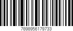 Código de barras (EAN, GTIN, SKU, ISBN): '7898956179733'