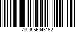 Código de barras (EAN, GTIN, SKU, ISBN): '7898956345152'
