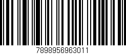 Código de barras (EAN, GTIN, SKU, ISBN): '7898956963011'