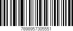 Código de barras (EAN, GTIN, SKU, ISBN): '7898957305551'
