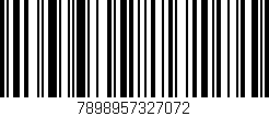 Código de barras (EAN, GTIN, SKU, ISBN): '7898957327072'