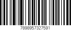 Código de barras (EAN, GTIN, SKU, ISBN): '7898957327591'