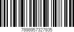 Código de barras (EAN, GTIN, SKU, ISBN): '7898957327935'