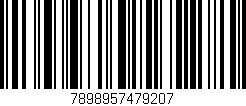 Código de barras (EAN, GTIN, SKU, ISBN): '7898957479207'