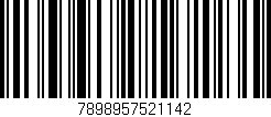 Código de barras (EAN, GTIN, SKU, ISBN): '7898957521142'