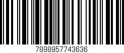 Código de barras (EAN, GTIN, SKU, ISBN): '7898957743636'