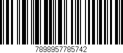 Código de barras (EAN, GTIN, SKU, ISBN): '7898957785742'