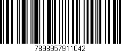Código de barras (EAN, GTIN, SKU, ISBN): '7898957911042'