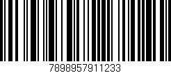 Código de barras (EAN, GTIN, SKU, ISBN): '7898957911233'