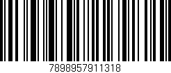 Código de barras (EAN, GTIN, SKU, ISBN): '7898957911318'
