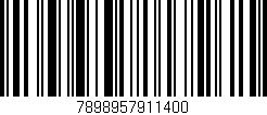 Código de barras (EAN, GTIN, SKU, ISBN): '7898957911400'