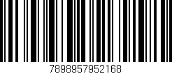 Código de barras (EAN, GTIN, SKU, ISBN): '7898957952168'