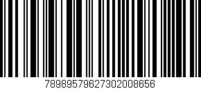 Código de barras (EAN, GTIN, SKU, ISBN): '78989579627302008656'