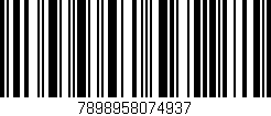 Código de barras (EAN, GTIN, SKU, ISBN): '7898958074937'