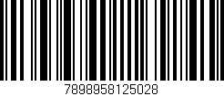 Código de barras (EAN, GTIN, SKU, ISBN): '7898958125028'