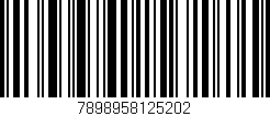 Código de barras (EAN, GTIN, SKU, ISBN): '7898958125202'