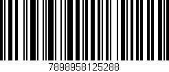 Código de barras (EAN, GTIN, SKU, ISBN): '7898958125288'