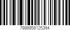 Código de barras (EAN, GTIN, SKU, ISBN): '7898958125394'