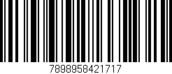 Código de barras (EAN, GTIN, SKU, ISBN): '7898958421717'