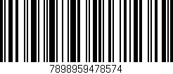 Código de barras (EAN, GTIN, SKU, ISBN): '7898959478574'