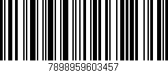 Código de barras (EAN, GTIN, SKU, ISBN): '7898959603457'