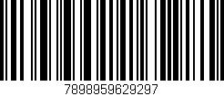 Código de barras (EAN, GTIN, SKU, ISBN): '7898959629297'