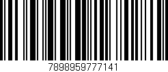 Código de barras (EAN, GTIN, SKU, ISBN): '7898959777141'