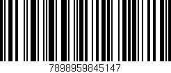 Código de barras (EAN, GTIN, SKU, ISBN): '7898959845147'