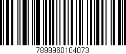 Código de barras (EAN, GTIN, SKU, ISBN): '7898960104073'