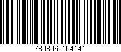 Código de barras (EAN, GTIN, SKU, ISBN): '7898960104141'