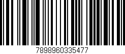 Código de barras (EAN, GTIN, SKU, ISBN): '7898960335477'