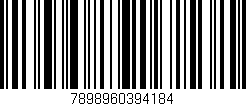 Código de barras (EAN, GTIN, SKU, ISBN): '7898960394184'