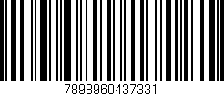 Código de barras (EAN, GTIN, SKU, ISBN): '7898960437331'