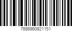 Código de barras (EAN, GTIN, SKU, ISBN): '7898960921151'