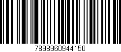 Código de barras (EAN, GTIN, SKU, ISBN): '7898960944150'