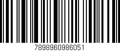 Código de barras (EAN, GTIN, SKU, ISBN): '7898960986051'
