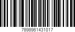 Código de barras (EAN, GTIN, SKU, ISBN): '7898961431017'