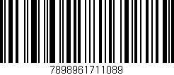Código de barras (EAN, GTIN, SKU, ISBN): '7898961711089'