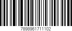 Código de barras (EAN, GTIN, SKU, ISBN): '7898961711102'