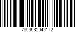 Código de barras (EAN, GTIN, SKU, ISBN): '7898962043172'