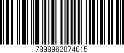 Código de barras (EAN, GTIN, SKU, ISBN): '7898962074015'