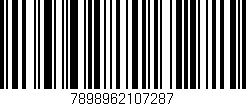 Código de barras (EAN, GTIN, SKU, ISBN): '7898962107287'