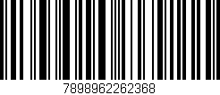 Código de barras (EAN, GTIN, SKU, ISBN): '7898962262368'