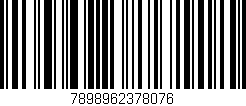 Código de barras (EAN, GTIN, SKU, ISBN): '7898962378076'