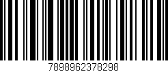 Código de barras (EAN, GTIN, SKU, ISBN): '7898962378298'