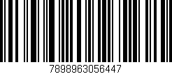 Código de barras (EAN, GTIN, SKU, ISBN): '7898963056447'