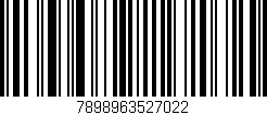 Código de barras (EAN, GTIN, SKU, ISBN): '7898963527022'