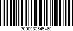 Código de barras (EAN, GTIN, SKU, ISBN): '7898963545460'