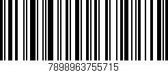 Código de barras (EAN, GTIN, SKU, ISBN): '7898963755715'